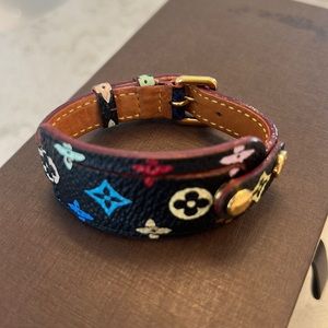 Louis Vuitton Monogram Multicolor leather bracelet